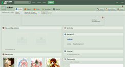 Desktop Screenshot of nukun.deviantart.com