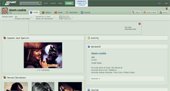 Desktop Screenshot of doom-cookie.deviantart.com