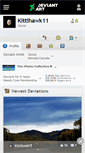 Mobile Screenshot of kittihawk11.deviantart.com