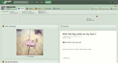 Desktop Screenshot of natsumiie.deviantart.com
