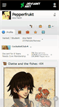 Mobile Screenshot of pepperfrukt.deviantart.com