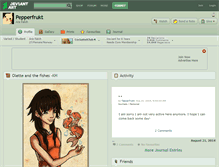 Tablet Screenshot of pepperfrukt.deviantart.com