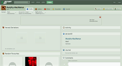 Desktop Screenshot of murphy-macmanus.deviantart.com
