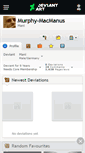 Mobile Screenshot of murphy-macmanus.deviantart.com