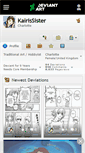 Mobile Screenshot of kairissister.deviantart.com