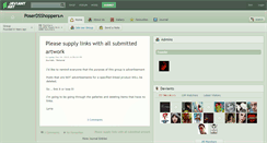 Desktop Screenshot of poserdsshoppers.deviantart.com