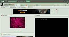 Desktop Screenshot of mysticwhispers.deviantart.com