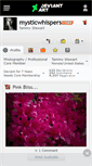 Mobile Screenshot of mysticwhispers.deviantart.com
