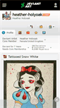 Mobile Screenshot of heather-holyoak.deviantart.com