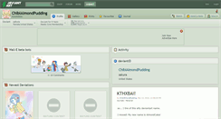 Desktop Screenshot of chibialmondpudding.deviantart.com
