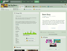 Tablet Screenshot of da-toy-box.deviantart.com