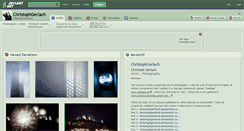 Desktop Screenshot of christophgerlach.deviantart.com