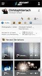 Mobile Screenshot of christophgerlach.deviantart.com