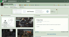 Desktop Screenshot of anthony-carmine.deviantart.com