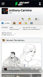 Mobile Screenshot of anthony-carmine.deviantart.com