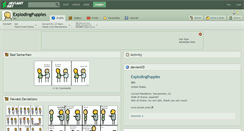 Desktop Screenshot of explodingpuppies.deviantart.com
