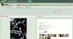Desktop Screenshot of langaw.deviantart.com