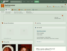 Tablet Screenshot of itschriscrocker.deviantart.com