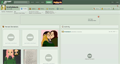 Desktop Screenshot of lovelylalaura.deviantart.com
