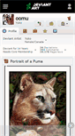 Mobile Screenshot of oomu.deviantart.com