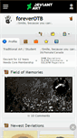 Mobile Screenshot of foreverotb.deviantart.com