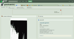 Desktop Screenshot of cassandra-geminni.deviantart.com