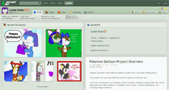 Desktop Screenshot of lunar-kuto.deviantart.com
