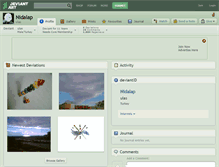 Tablet Screenshot of nidalap.deviantart.com