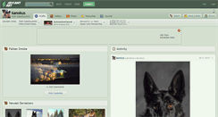 Desktop Screenshot of kanokus.deviantart.com