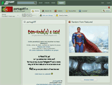 Tablet Screenshot of portugart.deviantart.com