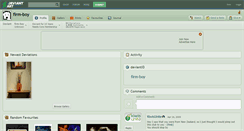 Desktop Screenshot of firm-boy.deviantart.com