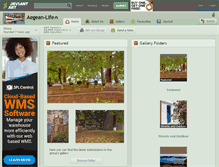 Tablet Screenshot of aegean-life.deviantart.com