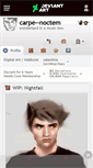Mobile Screenshot of carpe--noctem.deviantart.com