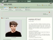 Tablet Screenshot of carpe--noctem.deviantart.com