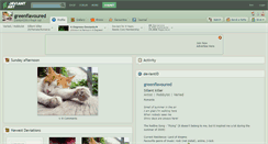 Desktop Screenshot of greenflavoured.deviantart.com