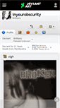 Mobile Screenshot of inyourobscurity.deviantart.com