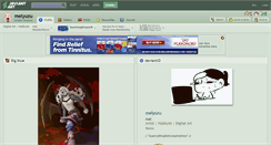 Desktop Screenshot of melyuzu.deviantart.com