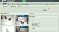 Desktop Screenshot of jetjetex.deviantart.com