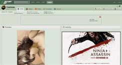 Desktop Screenshot of cozmoss.deviantart.com