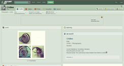 Desktop Screenshot of crisbee.deviantart.com