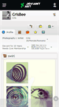Mobile Screenshot of crisbee.deviantart.com