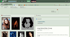 Desktop Screenshot of longhairedmen.deviantart.com