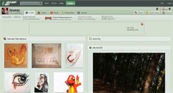 Desktop Screenshot of grumzz.deviantart.com