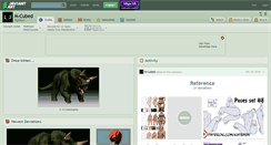 Desktop Screenshot of m-cubed.deviantart.com