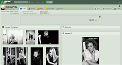 Desktop Screenshot of clinta-pinta.deviantart.com