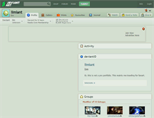 Tablet Screenshot of limiant.deviantart.com