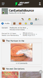 Mobile Screenshot of caneyeballsbounce.deviantart.com