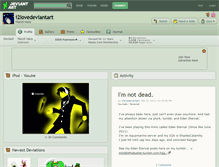 Tablet Screenshot of i2lovedeviantart.deviantart.com