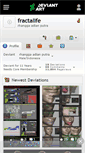 Mobile Screenshot of fractalife.deviantart.com