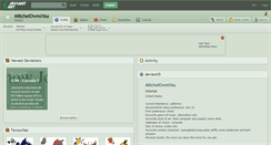 Desktop Screenshot of mitchelownsyou.deviantart.com